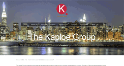 Desktop Screenshot of kaploegroup.com